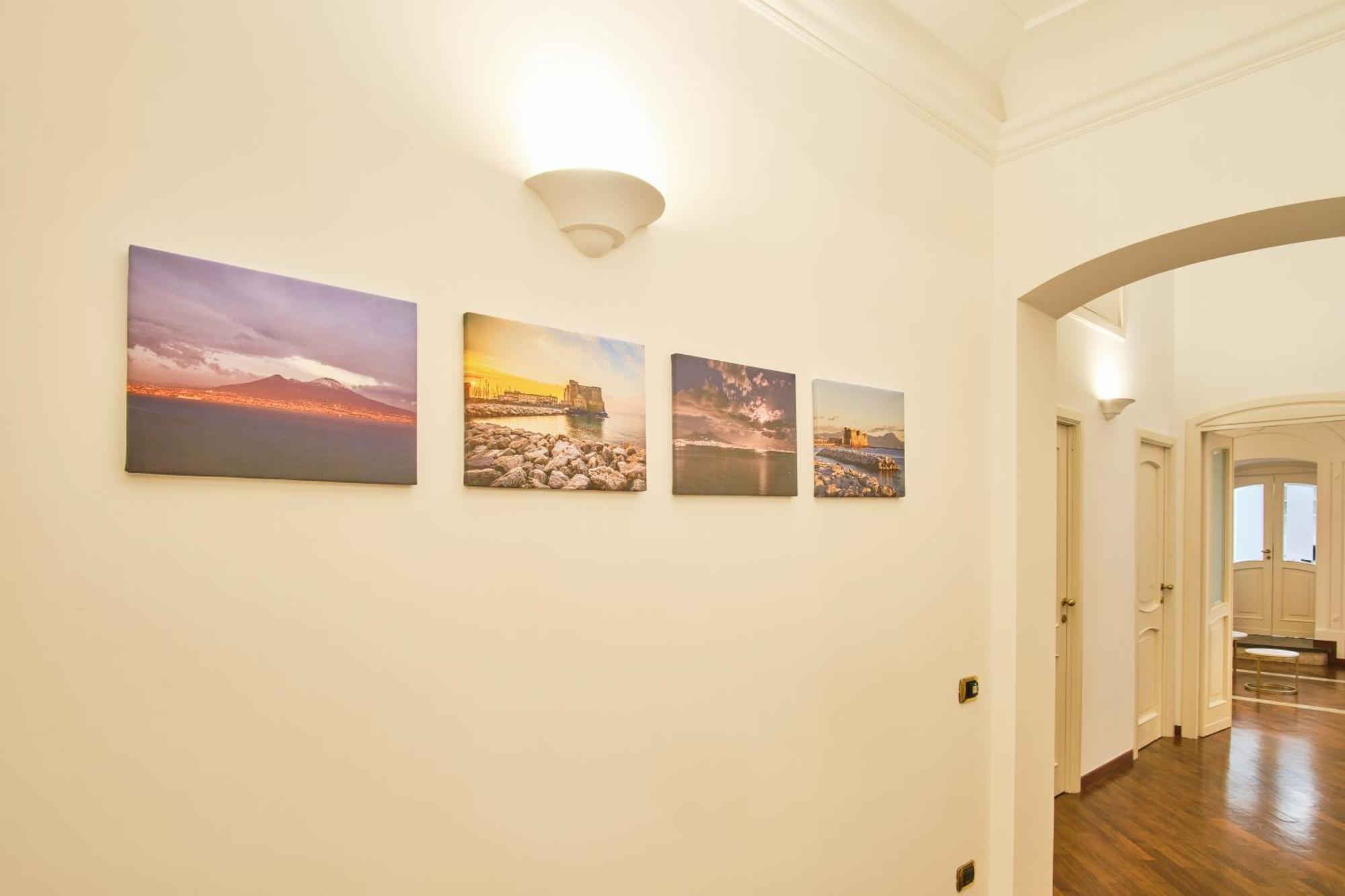 Pink Star Napoli Luxury Apartment Exterior foto