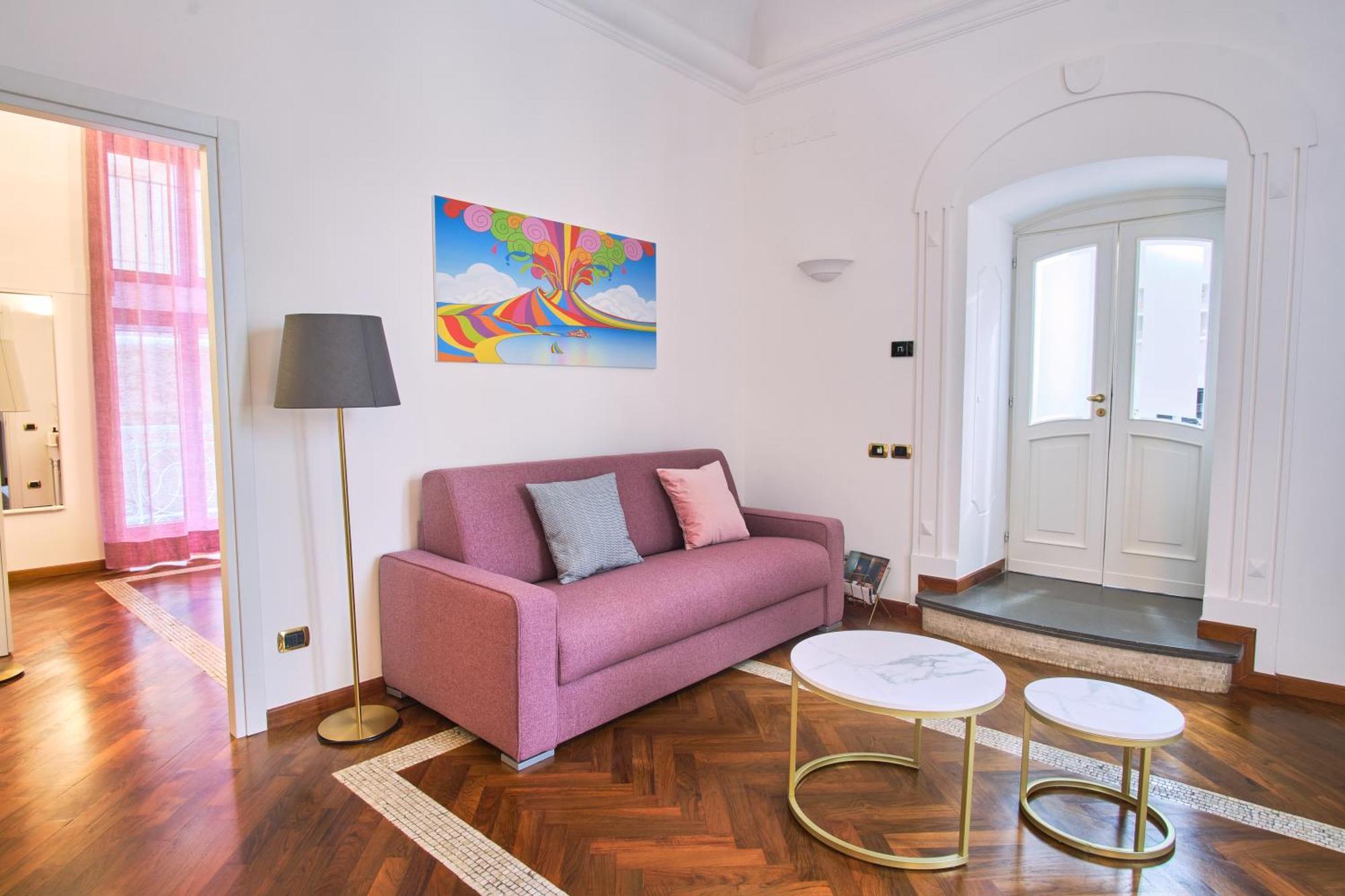 Pink Star Napoli Luxury Apartment Exterior foto